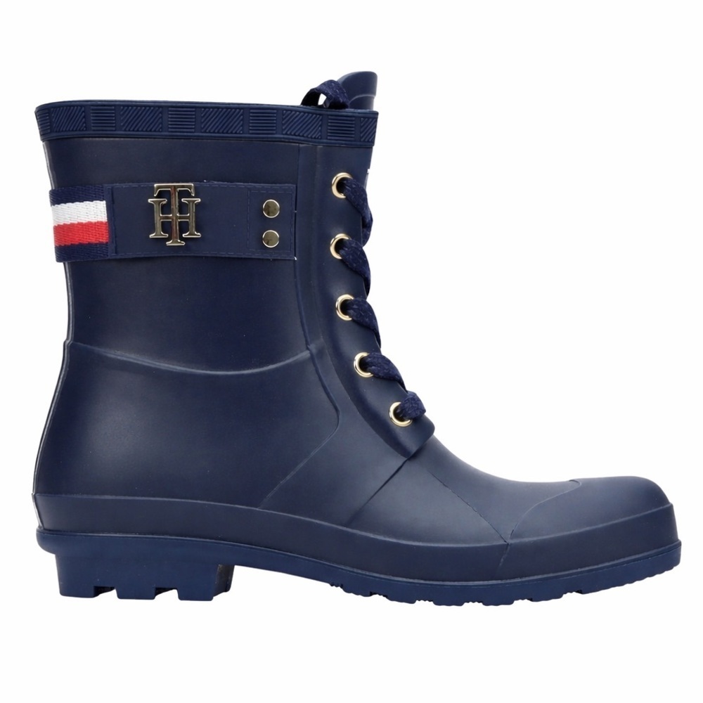 Tommy Hilfiger Toniee Navy Rain Boots